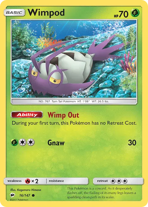 Wimpod, Burning Shadows 16/147
