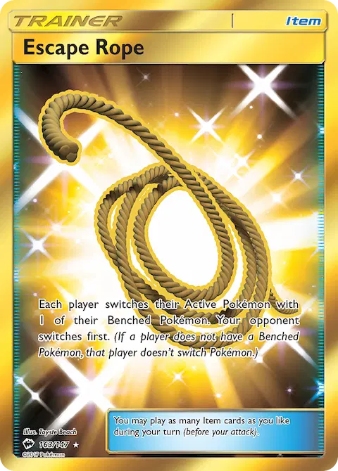 Escape Rope, Burning Shadows 163/147