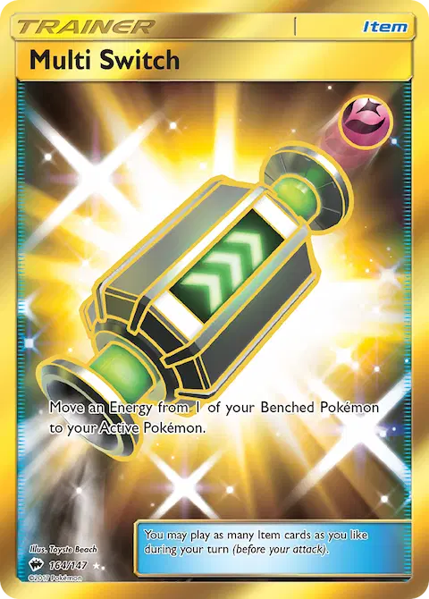 Multi Switch, Burning Shadows 164/147