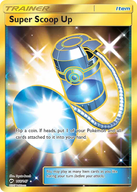 Super Scoop Up, Burning Shadows 166/147