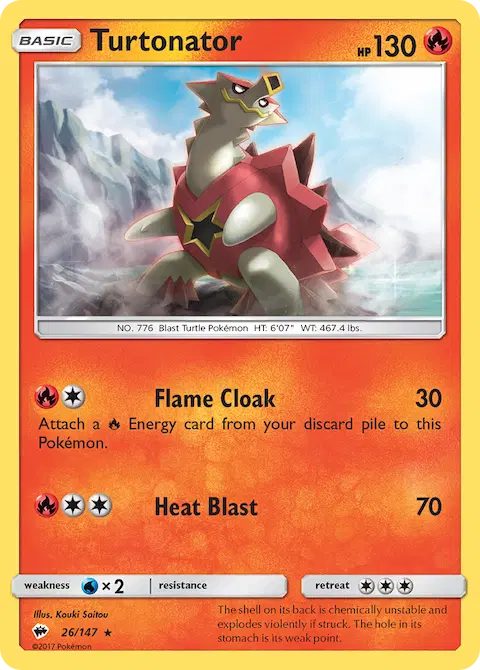 Turtonator, Burning Shadows 26/147
