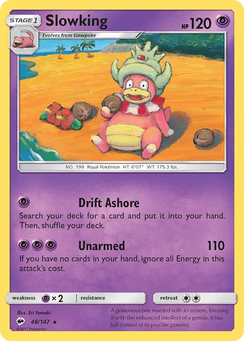 Slowking, Burning Shadows 48/147