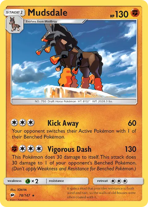 Mudsdale, Burning Shadows 78/147