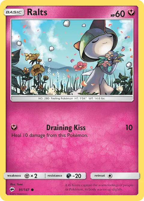 Ralts, Burning Shadows 91/147
