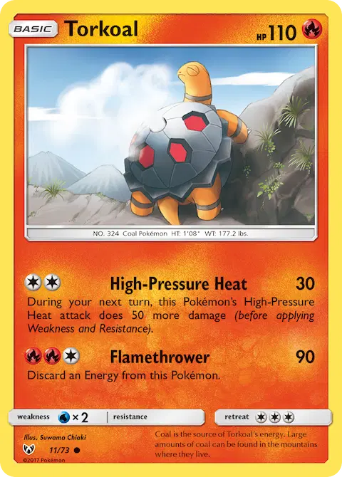 Torkoal, Shining Legends 11/73
