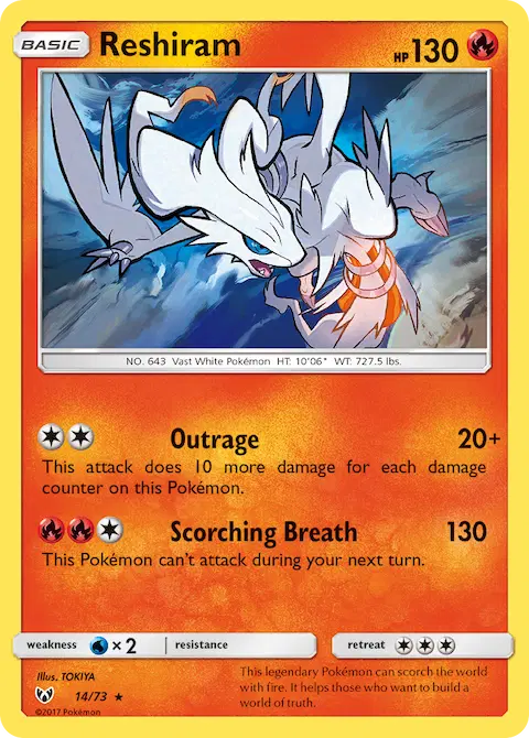 Reshiram, Shining Legends 14/73