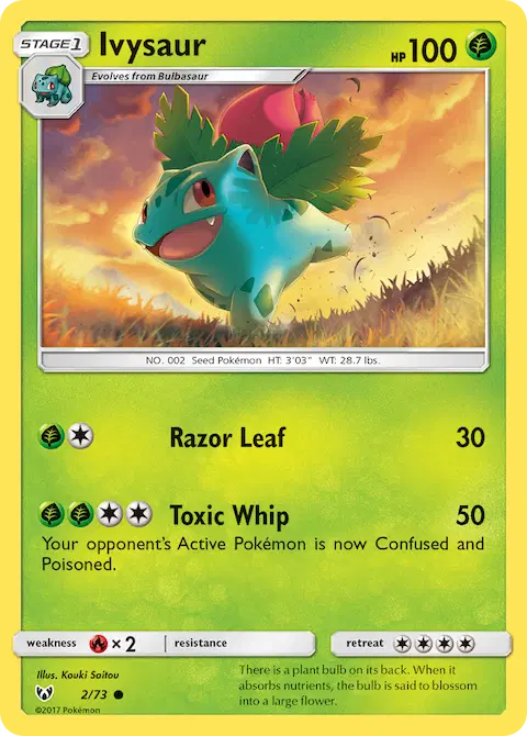 Ivysaur, Shining Legends 2/73
