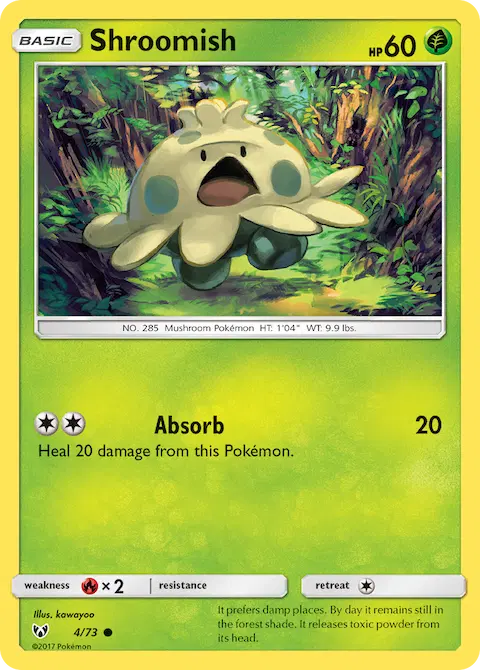 Shroomish, Shining Legends 4/73