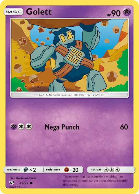 Golett, Shining Legends 43/73