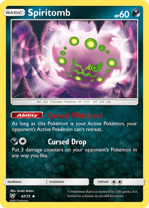 Spiritomb, Shining Legends 47/73