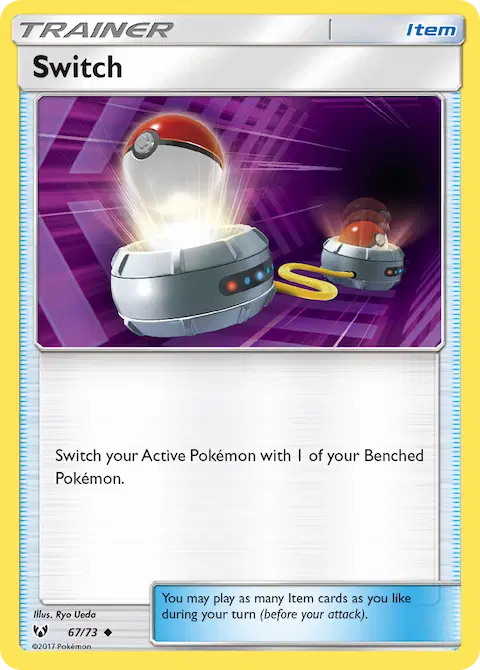 Switch, Shining Legends 67/73