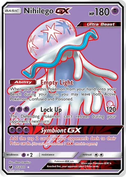 Nihilego GX, Crimson Invasion 103/111