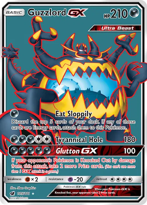 Guzzlord GX, Crimson Invasion 105/111