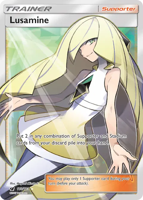 Lusamine, Crimson Invasion 110/111