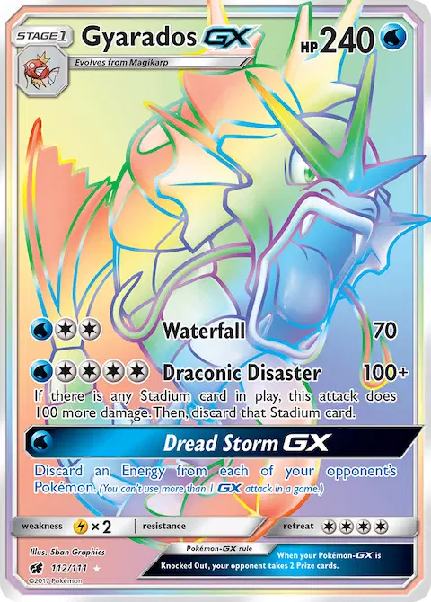 Gyarados GX, Crimson Invasion 112/111