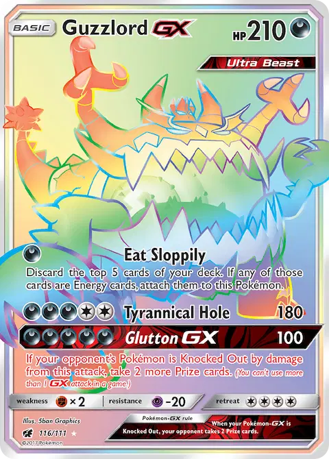 Guzzlord GX, Crimson Invasion 116/111