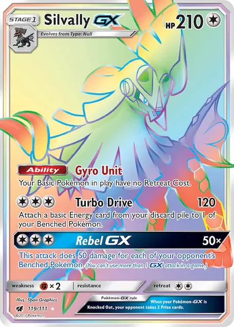 Silvally GX, Crimson Invasion 119/111