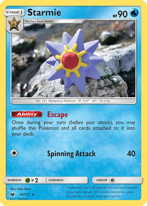 Starmie, Crimson Invasion 16/111