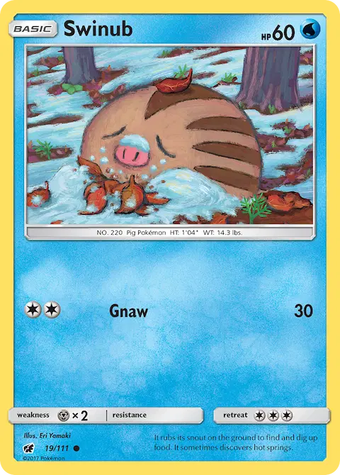 Swinub, Crimson Invasion 19/111