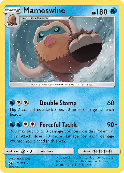 Mamoswine, Crimson Invasion 21/111