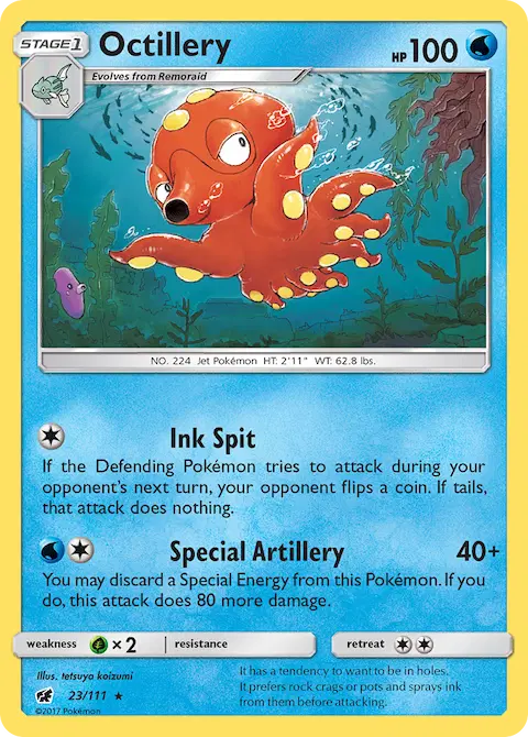 Octillery, Crimson Invasion 23/111