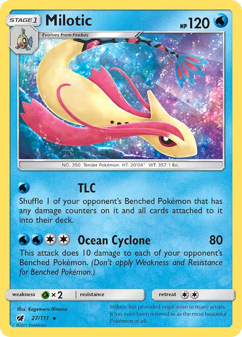 Milotic, Crimson Invasion 27/111