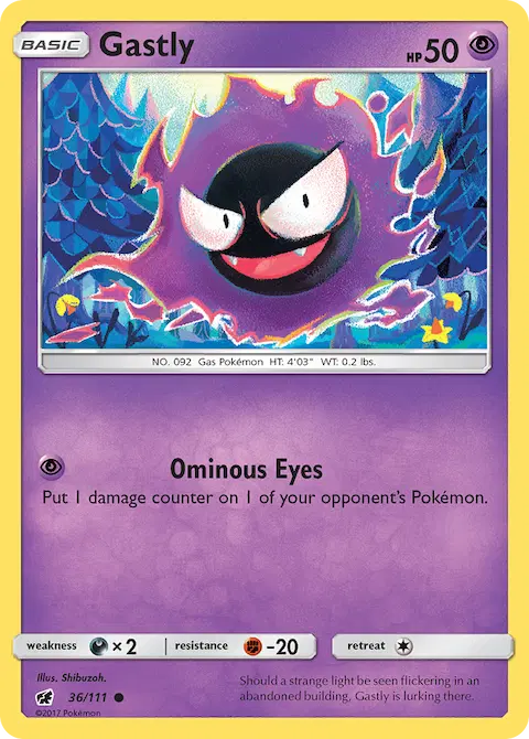 Gastly, Crimson Invasion 36/111