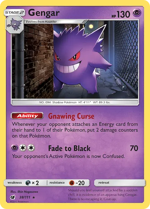 Gengar, Crimson Invasion 38/111