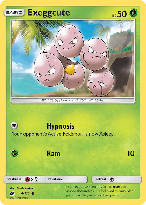 Exeggcute, Crimson Invasion 4/111