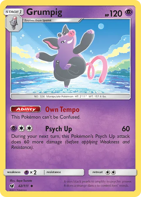 Grumpig, Crimson Invasion 42/111