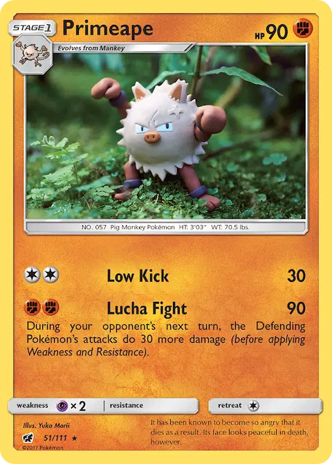 Primeape, Crimson Invasion 51/111