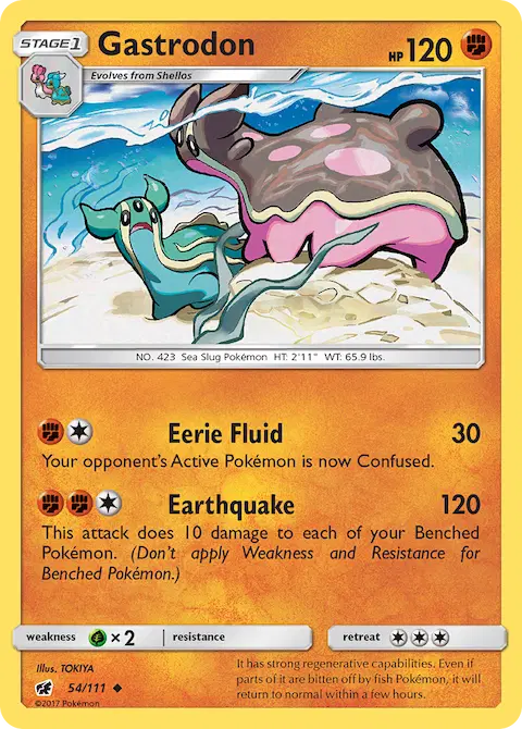 Gastrodon, Crimson Invasion 54/111