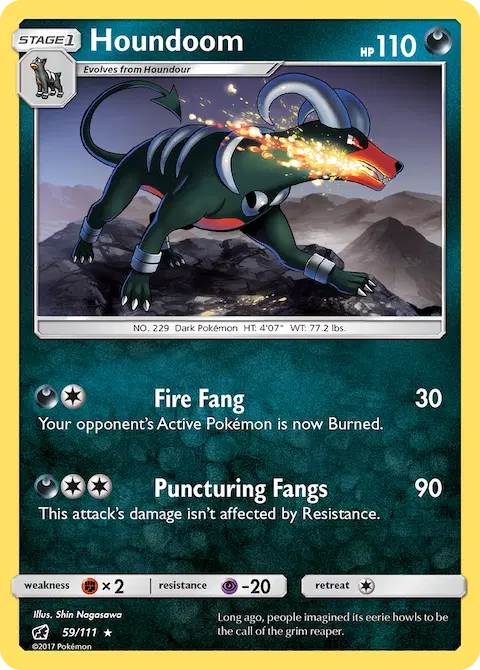 Houndoom, Crimson Invasion 59/111
