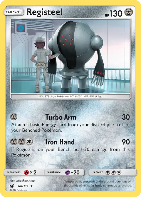 Registeel, Crimson Invasion 68/111