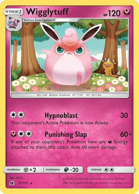 Wigglytuff, Crimson Invasion 72/111