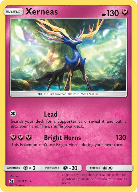 Xerneas, Crimson Invasion 73/111