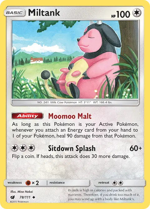 Miltank, Crimson Invasion 78/111