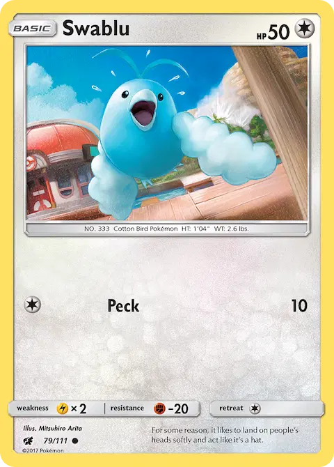 Swablu, Crimson Invasion 79/111