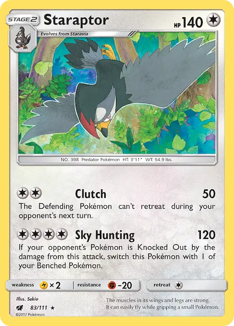 Staraptor, Crimson Invasion 83/111