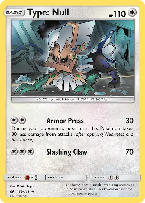 Type: Null, Crimson Invasion 89/111