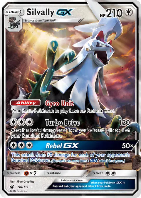 Silvally GX, Crimson Invasion 90/111