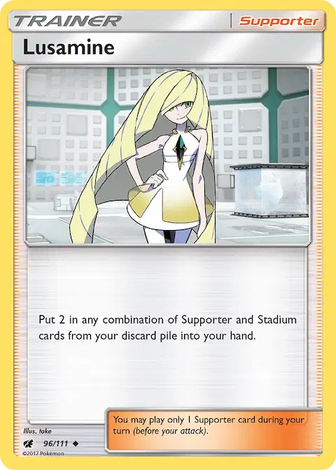 Lusamine, Crimson Invasion 96/111