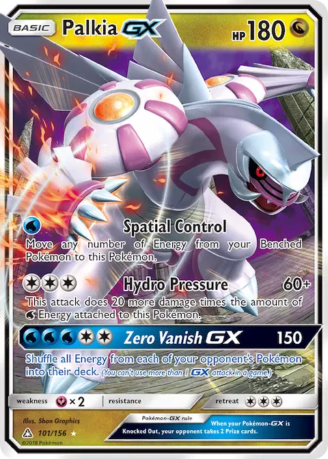Palkia GX, Ultra Prism 101/156
