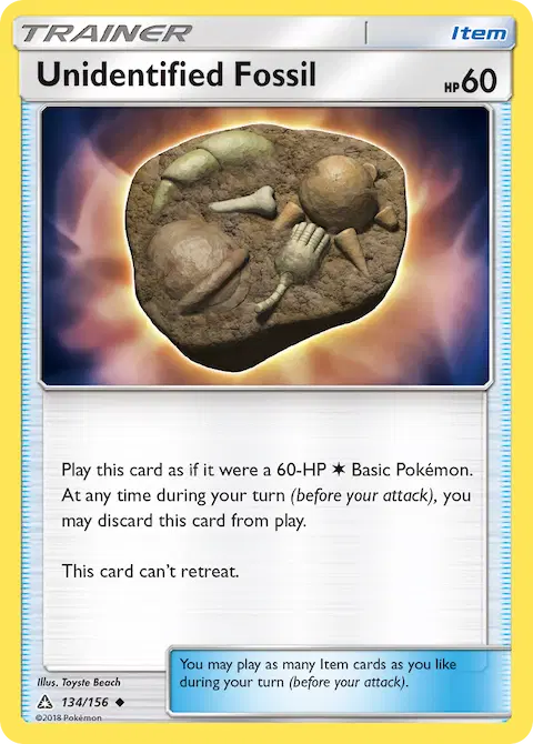 Unidentified Fossil, Ultra Prism 134/156