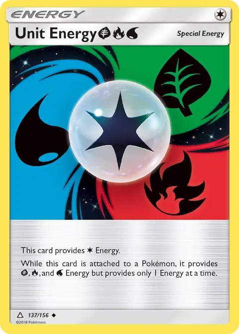 Unit Energy GrassFireWater, Ultra Prism 137/156