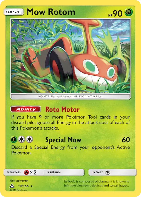 Mow Rotom, Ultra Prism 14/156