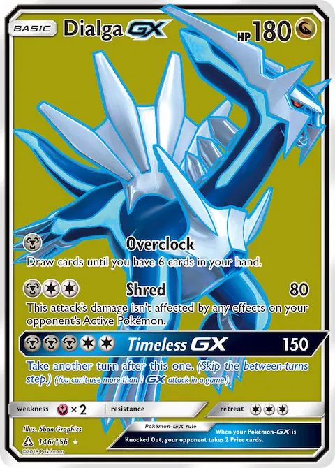 Dialga GX, Ultra Prism 146/156