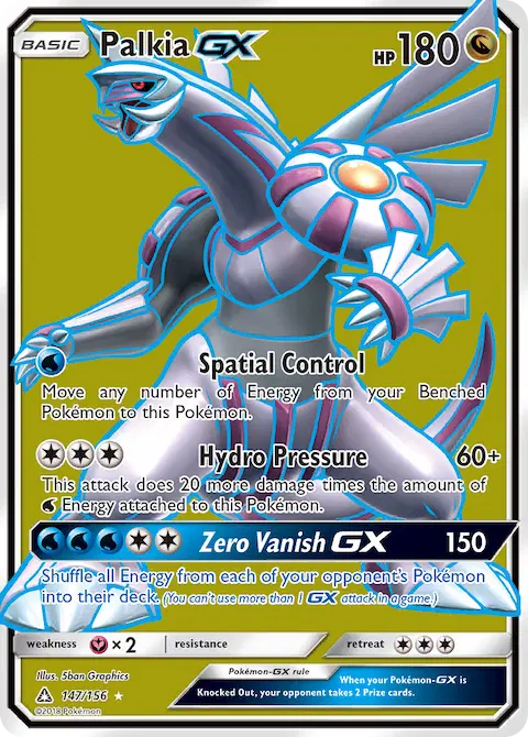 Palkia GX, Ultra Prism 147/156