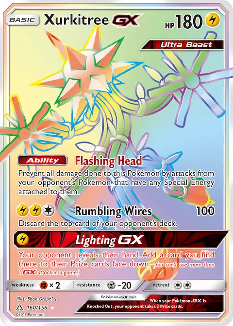 Xurkitree GX, Ultra Prism 160/156