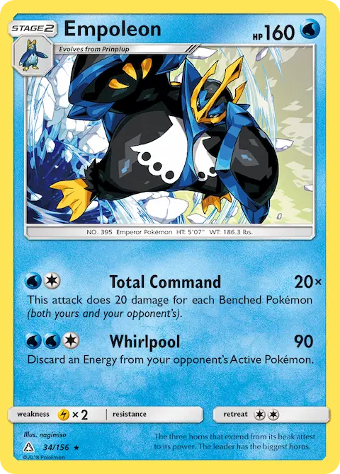 Empoleon, Ultra Prism 34/156